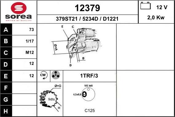 EAI 12379 - Starter www.molydon.hr