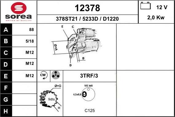 EAI 12378 - Starter www.molydon.hr