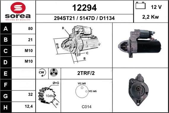 EAI 12294 - Starter www.molydon.hr