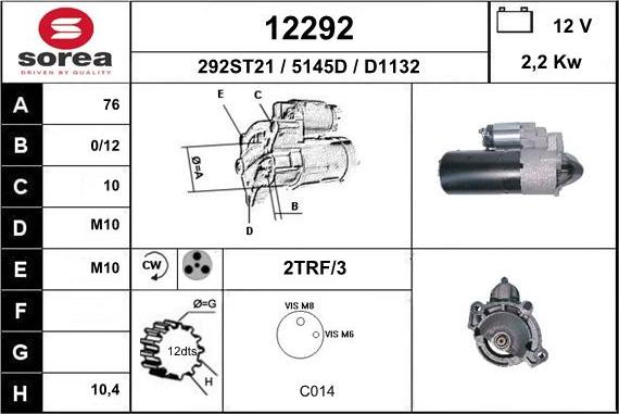 EAI 12292 - Starter www.molydon.hr