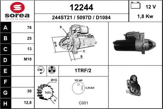 EAI 12244 - Starter www.molydon.hr