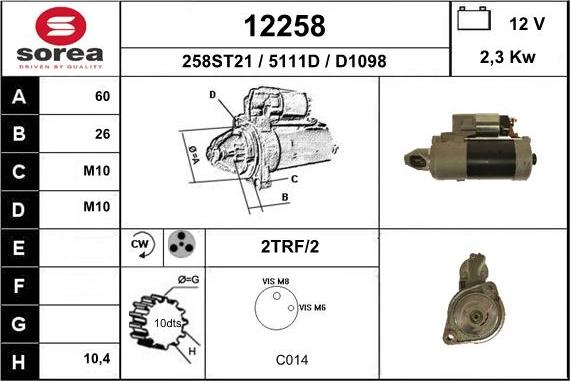 EAI 12258 - Starter www.molydon.hr