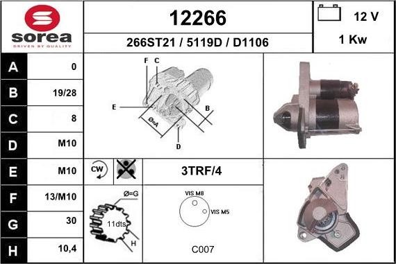 EAI 12266 - Starter www.molydon.hr