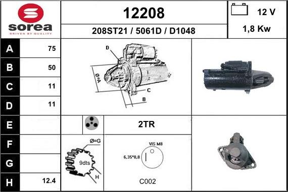 EAI 12208 - Starter www.molydon.hr