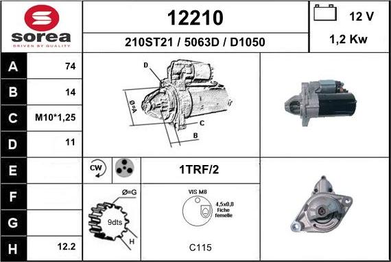 EAI 12210 - Starter www.molydon.hr