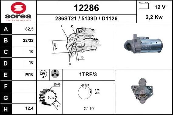 EAI 12286 - Starter www.molydon.hr