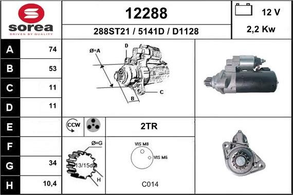 EAI 12288 - Starter www.molydon.hr