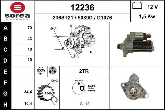 EAI 12236 - Starter www.molydon.hr