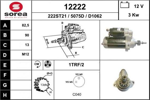 EAI 12222 - Starter www.molydon.hr