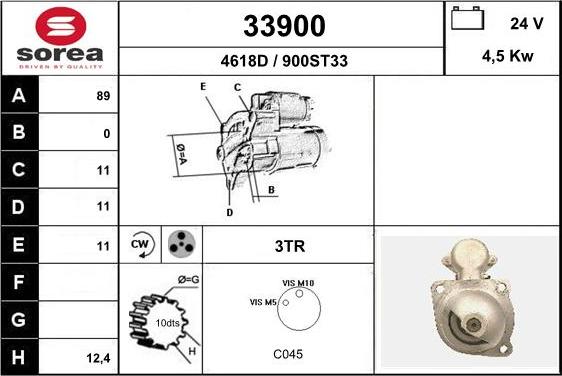 EAI 33900 - Starter www.molydon.hr