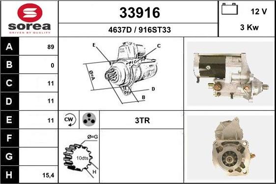 EAI 33916 - Starter www.molydon.hr