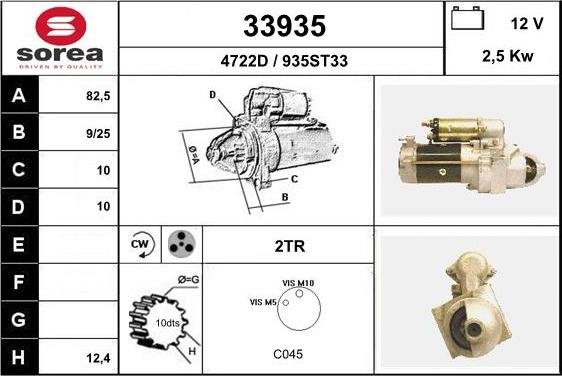 EAI 33935 - Starter www.molydon.hr