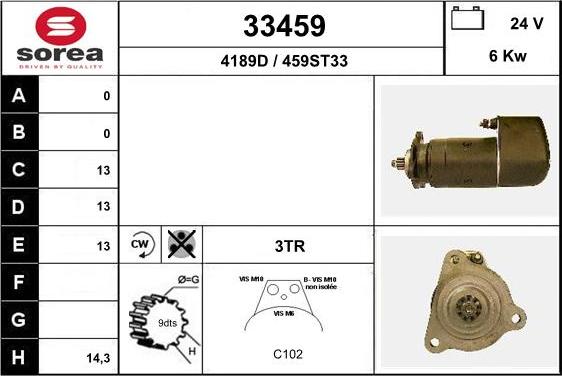 EAI 33459 - Starter www.molydon.hr