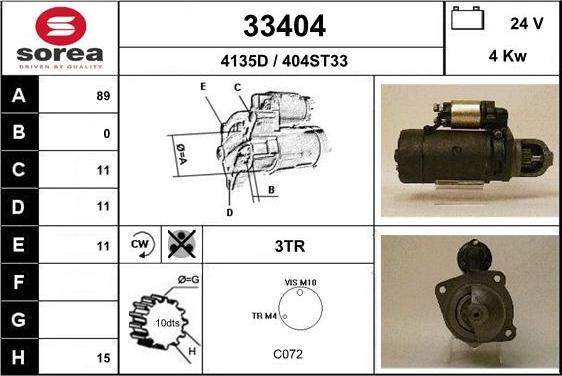 EAI 33404 - Starter www.molydon.hr