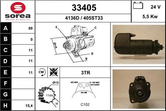 EAI 33405 - Starter www.molydon.hr