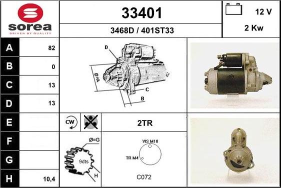 EAI 33401 - Starter www.molydon.hr