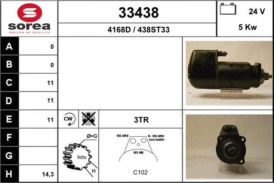 EAI 33438 - Starter www.molydon.hr