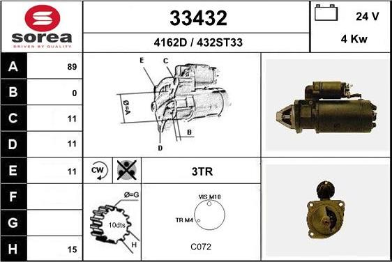 EAI 33432 - Starter www.molydon.hr