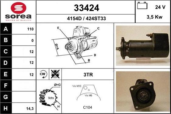 EAI 33424 - Starter www.molydon.hr