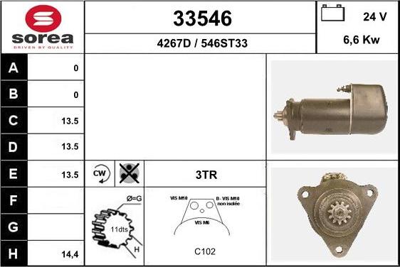 EAI 33546 - Starter www.molydon.hr