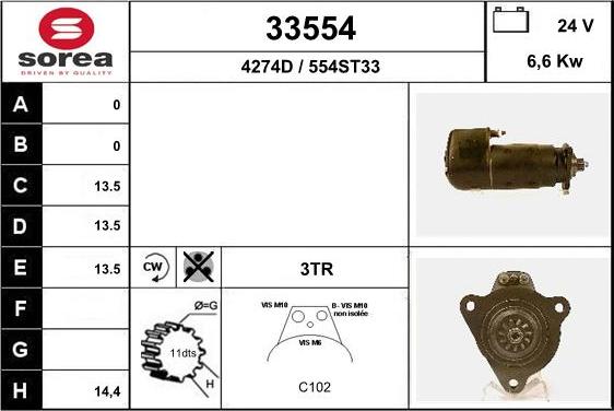 EAI 33554 - Starter www.molydon.hr