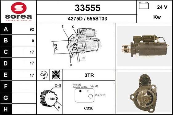 EAI 33555 - Starter www.molydon.hr