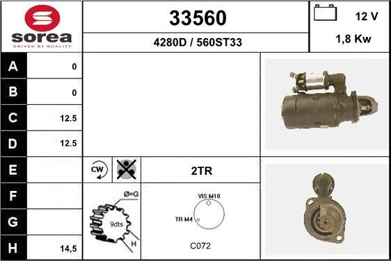 EAI 33560 - Starter www.molydon.hr