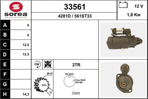 EAI 33561 - Starter www.molydon.hr