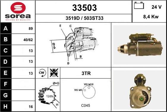 EAI 33503 - Starter www.molydon.hr