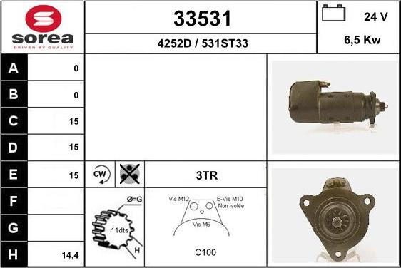 EAI 33531 - Starter www.molydon.hr