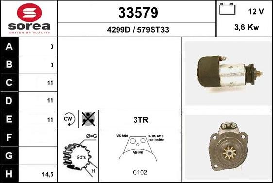 EAI 33579 - Starter www.molydon.hr