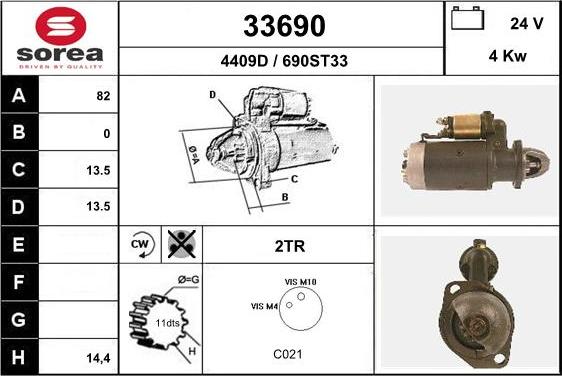 EAI 33690 - Starter www.molydon.hr