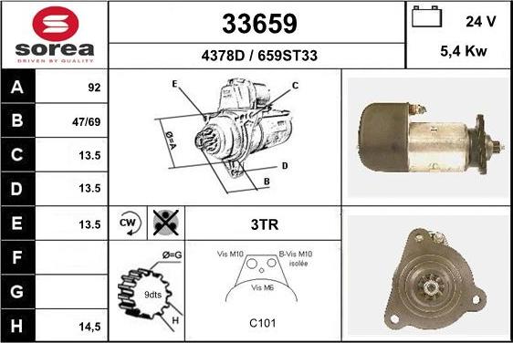 EAI 33659 - Starter www.molydon.hr