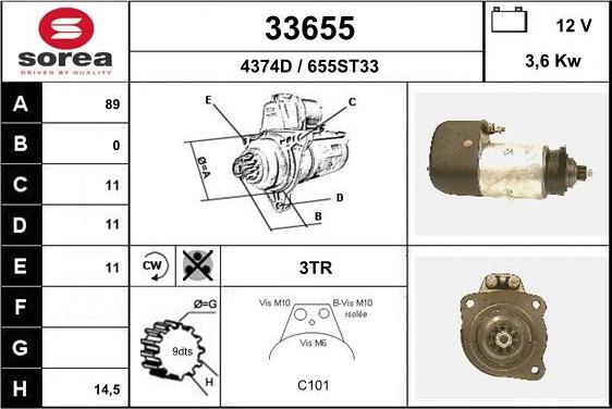 EAI 33655 - Starter www.molydon.hr