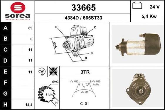 EAI 33665 - Starter www.molydon.hr