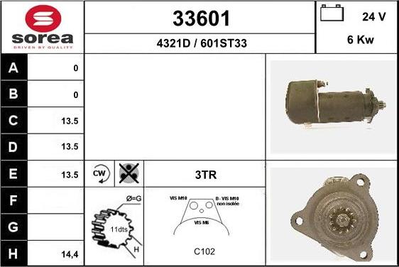 EAI 33601 - Starter www.molydon.hr