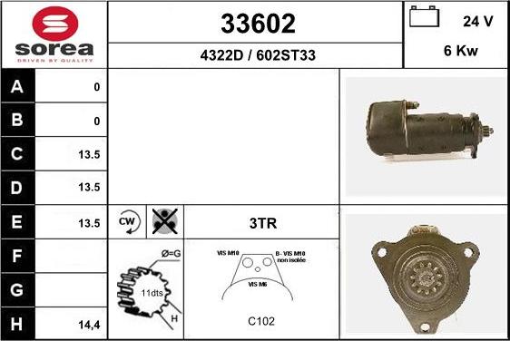 EAI 33602 - Starter www.molydon.hr