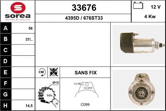 EAI 33676 - Starter www.molydon.hr