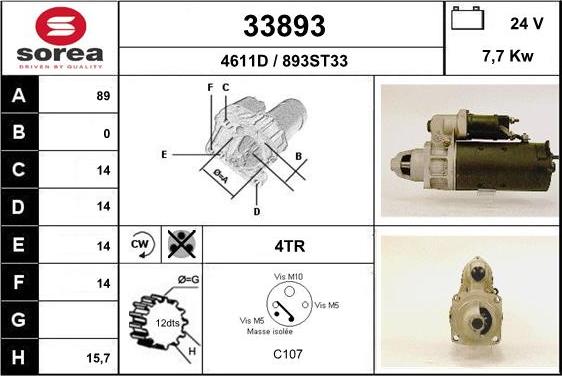 EAI 33893 - Starter www.molydon.hr