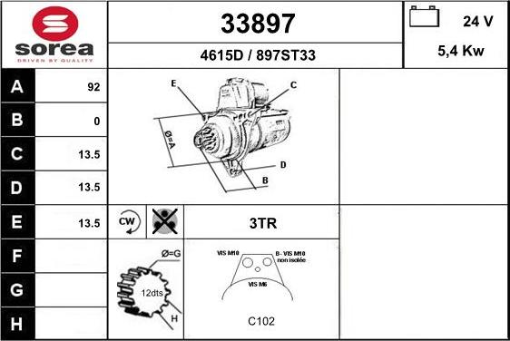 EAI 33897 - Starter www.molydon.hr