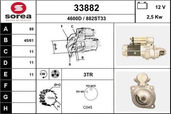 EAI 33882 - Starter www.molydon.hr