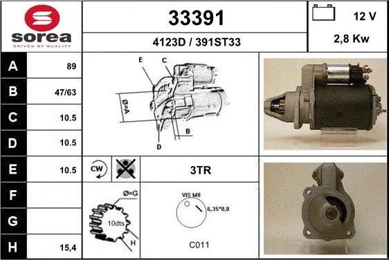 EAI 33391 - Starter www.molydon.hr