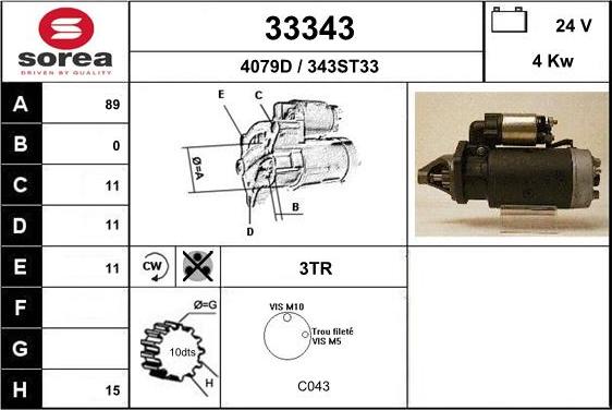 EAI 33343 - Starter www.molydon.hr