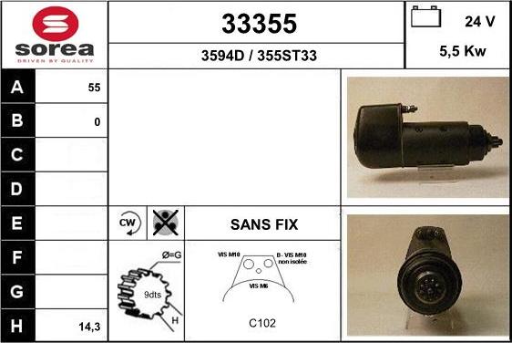 EAI 33355 - Starter www.molydon.hr