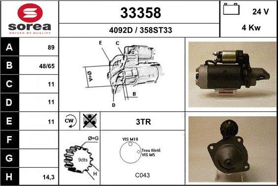 EAI 33358 - Starter www.molydon.hr