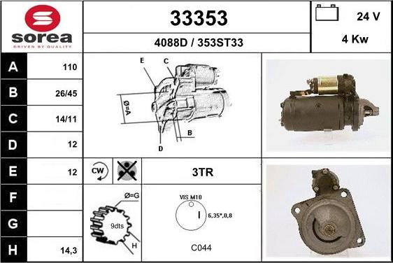 EAI 33353 - Starter www.molydon.hr