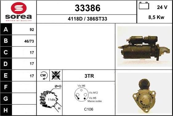 EAI 33386 - Starter www.molydon.hr