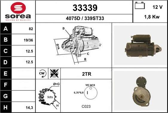 EAI 33339 - Starter www.molydon.hr