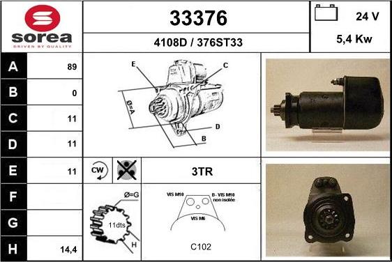 EAI 33376 - Starter www.molydon.hr