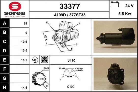 EAI 33377 - Starter www.molydon.hr